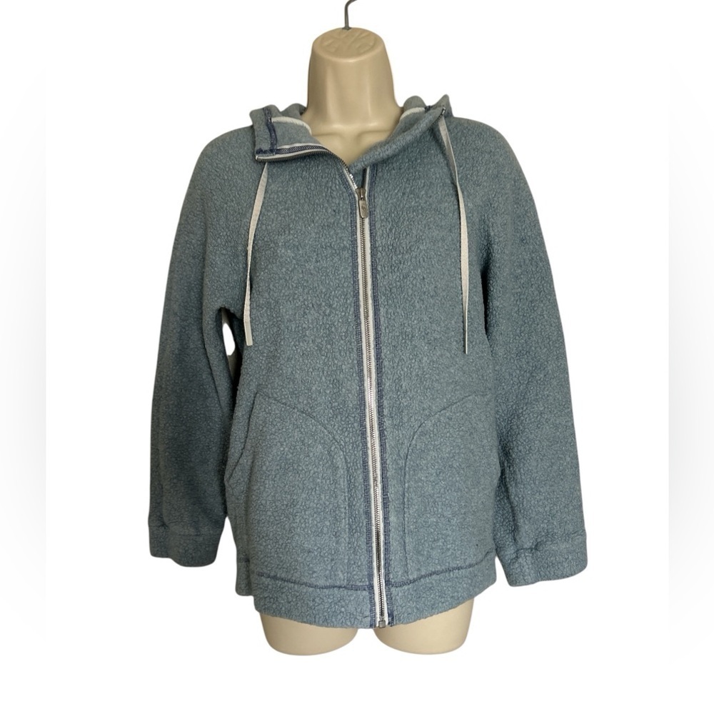 lululemon athletica Blue Sherpa Zip-Up Jacket
